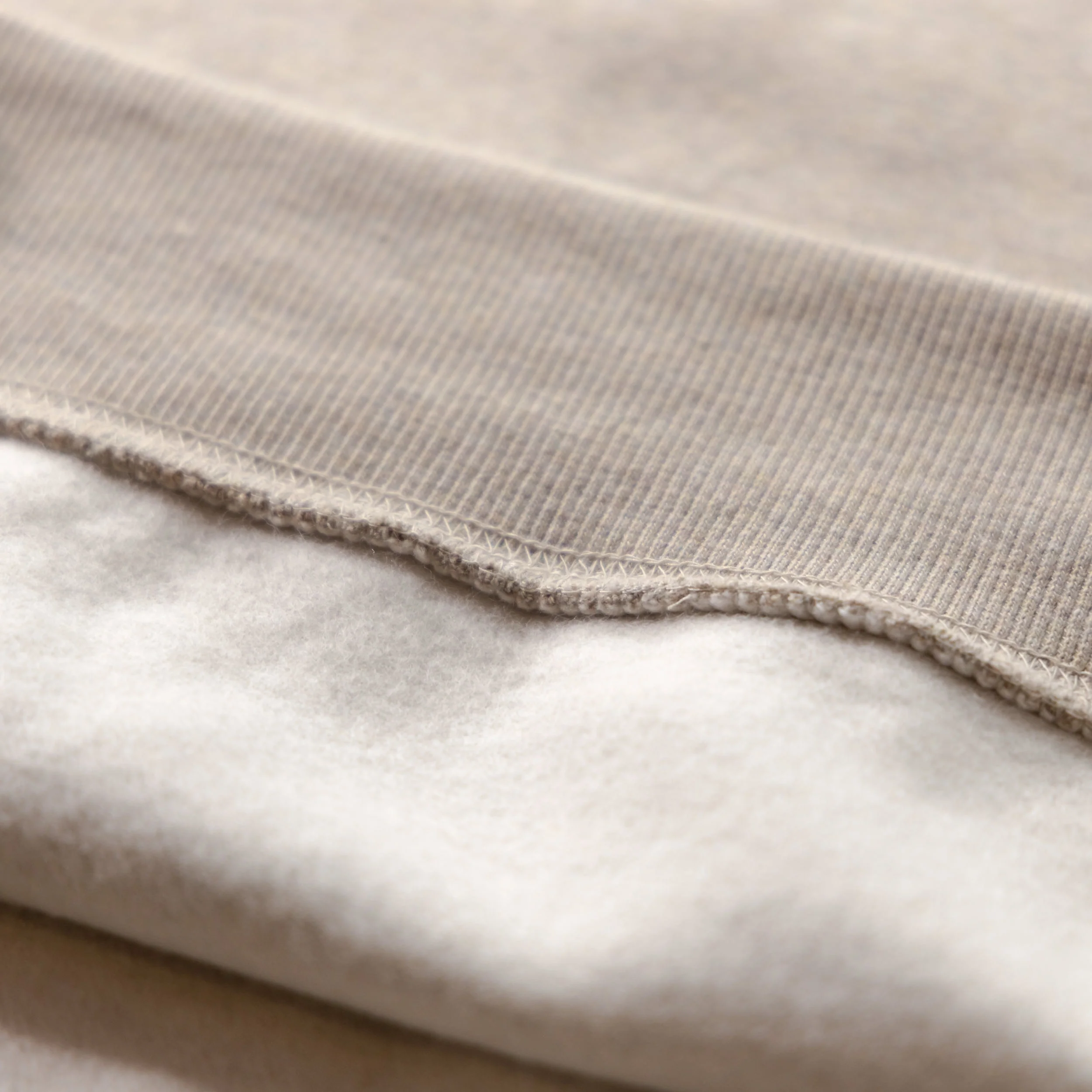 Circle Logo Crewneck - Heathered Latte - Image 4