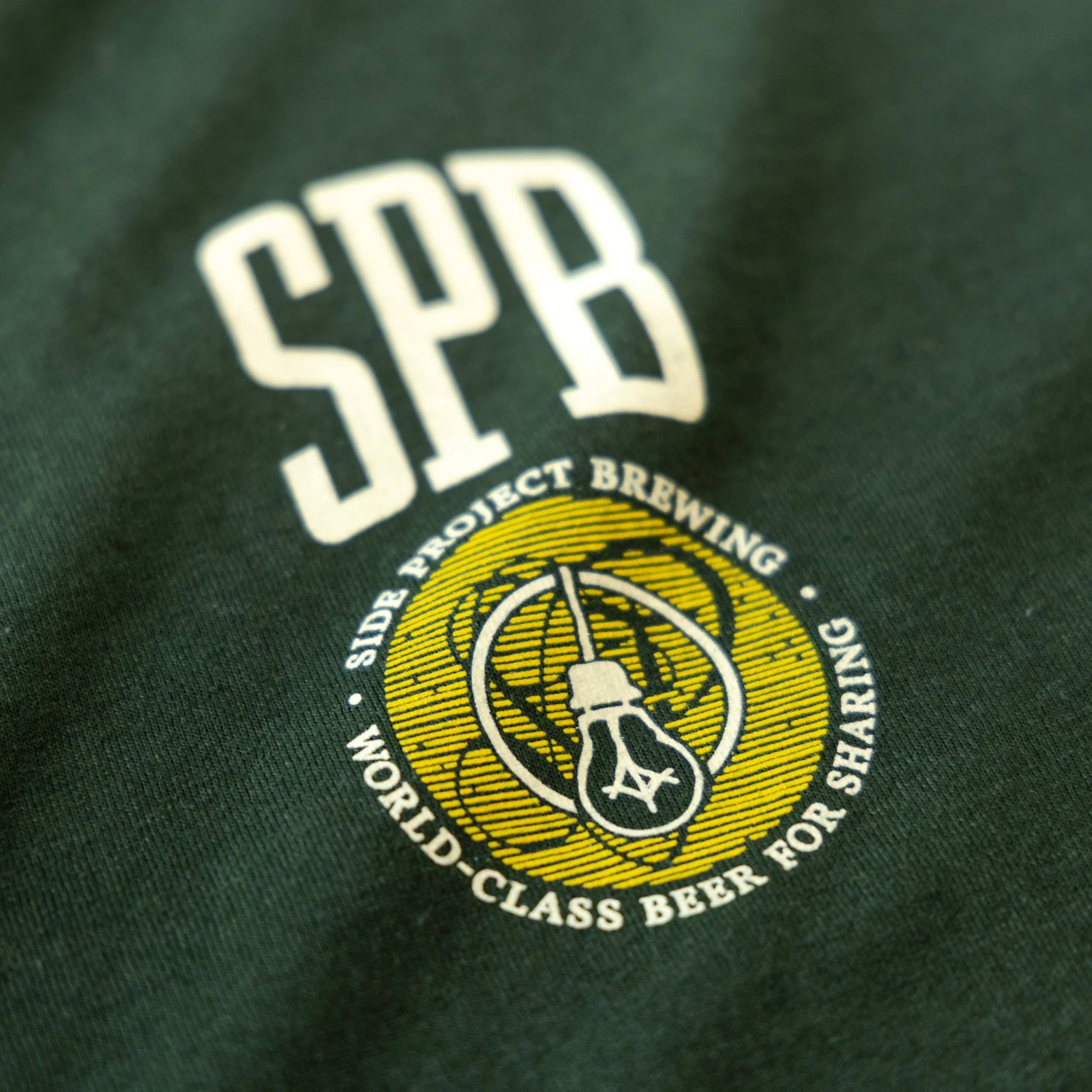SPB Collegiate Logo T-Shirt - Dark Green - Image 3